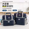爱尚游（ASY）保温箱冷藏 保温袋母乳保鲜2-8度药品保冷箱 便携饭盒便当包 保温包保温箱送餐箱 水果保鲜盒便当包 妈咪包新妈妈背奶包户外野餐包储奶包 小蓝 实拍图