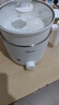 美的（Midea）电煮锅 宿舍小锅 小电锅 学生寝室一体泡面火锅多功能 不锈钢0涂层 电蒸锅 电热锅 XZE1614 配蒸笼 实拍图