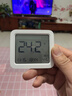 米家小米 米家智能温湿度计3 蓝牙智能联动家用室内车内高精度温湿度计 多功能时钟桌面摆放壁挂温度计 实拍图