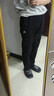 匹克针织运动裤男冬季跑步加绒梭织长裤休闲裤运动服男直筒裤束脚裤子 【秋冬加绒直筒裤4011】黑色 XL (180) 实拍图