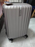 新秀丽（Samsonite）行李箱20英寸拉杆箱时尚竖条纹旅行箱包拿铁咖GU9密码登机箱 实拍图