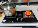 海尔（Haier）统帅（Leader）出品燃气灶 天然气灶 自营台嵌两用家用4.5KW大火力  铜火盖天然气双头灶 L2D(12T) 实拍图