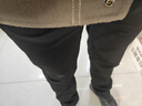 罗蒙（ROMON）休闲裤男商务休闲时尚职业西装裤弹力修身加绒裤子男装藏青色31 实拍图