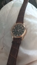 【渠道专享】2024新款男士时尚腕表商务潮流皮带手表男高颜值腕表 指挥官款【咖啡色表带】 实拍图
