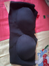 ubras无尺码加大版背心式文胸无痕无钢圈女士内衣女无痕胸罩 黑 实拍图