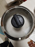 金钥匙（GOLDEN KEY）不锈钢加高可视锅盖28cm钢化玻璃盖炒锅蒸锅可立盖家用GK-GH280-Z 实拍图