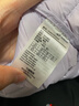 亚瑟士（asics）童装25年冬季儿童柔软舒适三防轻薄保暖羽绒服【高充绒量】 浅紫 清洁度1000-鸭绒 120 充绒量62.4g 实拍图