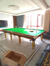 猎钢狼【包安装】斯诺克英式台球桌钢库商用标准型桌球台室内家用成人 320cm 6腿 木库 高配款 实拍图