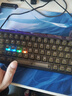 狼蛛（AULA）HERO 68HE磁轴键盘RT电竞游戏专用客制化机械键盘鼠标套装有线RGB网页驱动fps无畏契约8K回报率 【碳定版】黑雾透键帽【玉皇磁轴】 实拍图