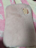 彩虹暖手宝热水袋电热暖手宝暖肚子暖水袋暖脚暖身暖手宝宝充电 粉色 实拍图
