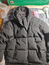 京东京造羽绒服男鸭绒加厚防寒工装面包服短款冬季外套衣服 黑色 2XL 实拍图