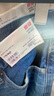 优衣库男装女装直筒牛仔裤/水洗产品25秋冬新款合作款系列479816 68 深蓝色 33 /175/84A 实拍图
