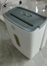 HP惠普4级高保密迷你办公家用商务小型低噪音碎纸机粉碎机 单次6张连碎5分钟15L可带钉碎卡  W1505CC 实拍图