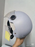 凤凰（Phoenix）新国标A类3C认证电动车摩托车头盔双镜片防雾防风保暖哑黑 男女四季通用电瓶车3/4半盔冬季安全帽 实拍图