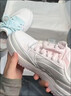 李宁奶酪丨板鞋女鞋秋冬季低帮舒适柔软小白鞋经典百搭休闲鞋运动鞋 【玛丽猫联名】白/粉/蓝(382)-7 36 实拍图