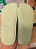 京东京造【糖果拖】拖鞋女士防滑轻便情侣防臭浴室拖凉拖鞋薄荷绿38-39 实拍图
