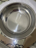 【不锈钢】和面盆厨房烘焙家用火锅盆洗菜打蛋汤锅盆醒面盆料理盆 32cm【热卖款】不锈钢 和面盆 实拍图