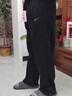 回力休闲裤男印花宽松阔腿裤系带加绒保暖裤子男冬季运动百搭男裤 实拍图