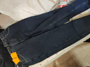 JEEP吉普牛仔裤男秋冬季直筒宽松休闲裤子商务百搭男裤 蓝灰加绒 33 实拍图