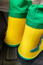 Kocotreekk树儿童雨鞋卡通防滑防水鞋男童女童宝宝雨靴束口 实拍图