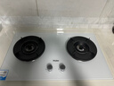 海尔（Haier）【小红花燃气灶】5.2kw天然气双灶家用台嵌两用 白色面板烟灶联动 68%高热效率 Q2BEC(天)可调节 实拍图