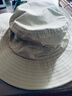 骆驼（CAMEL）渔夫帽男女夏季薄款大头围防晒遮阳太阳帽子大帽檐遮脸大沿帽 实拍图