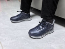 足力健老人鞋冬季棉鞋加绒加厚中老年户外蓄热防滑保暖鞋2493208J 蓝色-男 41  实拍图