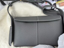 Songmont挂耳系列屋檐包mini设计师款头层牛皮通勤斜挎hobo包 瓦砾灰 预售5天 实拍图