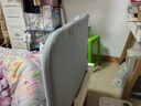 贝怡熊Beeio免安装便携床围栏婴儿童床上防摔免打孔床护栏宝宝护栏床边床围挡 0.8米岩石灰 单面装 【免安装】 实拍图