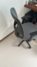 得力（deli）4900S 人体工学靠背办公椅/电脑椅/职员椅 可升降转椅舒棉坐垫 灰 实拍图
