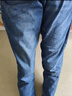 真维斯（JEANSWEST）牛仔裤男2025秋冬轻商直筒修身牛仔长裤男蓝色常规32 实拍图