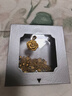 周生生玫瑰花 幸福花 足金黄金吊坠 送妈妈送女友不含项链78715P计价 3.39克(含工费130元) 实拍图