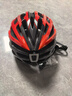 CARCROSS 自行车头盔带风镜骑行头盔眼镜一体男女山地公路单车安全帽装备 镭射黑红+尾灯日夜变色风镜 实拍图