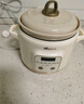 小熊（Bear）电炖锅 电炖盅 煲汤锅 炖汤锅 电砂锅 煮粥锅 婴儿熬粥家用可预约白瓷 2-3人用 DDG-E20M1米黄色2L 实拍图