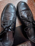 奥康（Aokang）官方男士商务通勤系带舒适休闲皮鞋透气西装牛皮鞋爸爸 黑色 41 实拍图