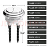 沐唯（muvi）马桶按钮 双按通用马桶配件按压器马桶水箱盖冲水开关按钮按键 实拍图