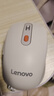 联想（Lenovo）无线蓝牙双模鼠标  便携办公鼠标 人体工程学设计 适用台式机一体机笔记本平板Howard白色 实拍图
