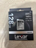 雷克沙（Lexar）128GB SD存储卡 U3 V30 佳能索尼富士尼康相机高速SD卡 读205MB/s 写140MB/s 4K超清录制 SD银卡 实拍图