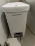佳帮手卧室脚踏垃圾桶7.3L家用脚踩+手按双开盖厨房卫生间厕所客厅带盖 实拍图