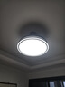 雷士（NVC）LED照明风扇灯吊扇灯餐厅卧室黑色简约灯具全光谱1级能效42寸 实拍图