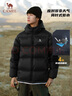 骆驼（CAMEL）户外羽绒服600蓬男女新款短款厚外套面包服 实拍图