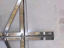 贝石空调支架 通用2.0mm加厚201不锈钢空调外机支架挂架托架适用于小米格力美的海尔TCL等空调架1-1.5P 实拍图