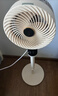 钻石牌（DIAMOND）电风扇空气循环扇落地扇家用风扇涡轮换气扇循环对流风扇落地大风量立式节能轻音电扇 【奶油白】语音遥控/FS-2401CYV-3D 实拍图