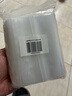 网诺自封袋透明加厚密封袋食品级PE封口袋分装样品大号塑料袋防水包装袋子 白边7号特厚100只【14*20】12丝 实拍图