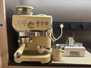 雪特朗 【政府补贴】意式半自动咖啡机家用磨豆机奶泡机研磨一体 可视压力显示AC-517E 【双系统双泵】米白色 实拍图