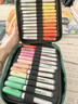 马可（MARCO）直液式丙烯马克笔72色帆布包收纳专业不透色可叠色水彩笔女孩儿童小学生生日儿童节礼物颜料画笔 晒单实拍图