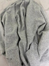 优衣库男装女装柔软绵羊毛V领针织开衫/毛衣毛衫外套25新款478547 04 烟灰色 XL /180/108B 实拍图