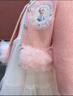 迪士尼艾莎女童套装春秋2026新款洋气公主裙春装连衣裙儿童套装两件套 实拍图