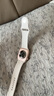 Apple/苹果 Watch Series 10 智能手表GPS款46毫米玫瑰金色铝金属表壳淡桃粉色运动型表带M/L MX2A3CH/B 实拍图