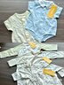 巴拉巴拉童装婴儿服包屁衣新生儿连体衣冬装衣服夹棉保暖舒适爬服 黄底熊31402 66cm 实拍图